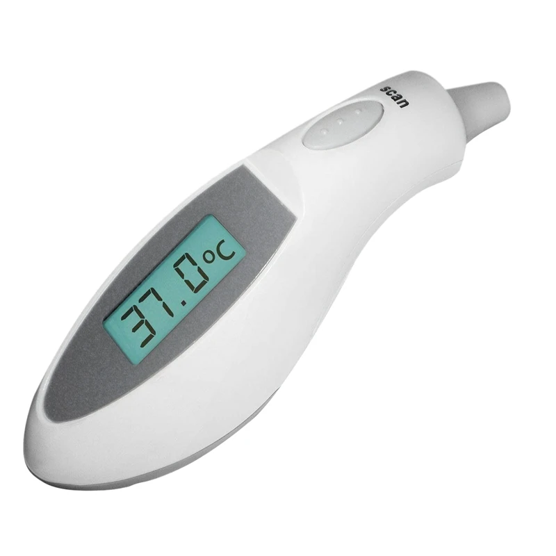 

Digital Lcd Ear Thermometer Medical Baby Adult Body Safe Temperature Oral 1 Second Temperature Measurement