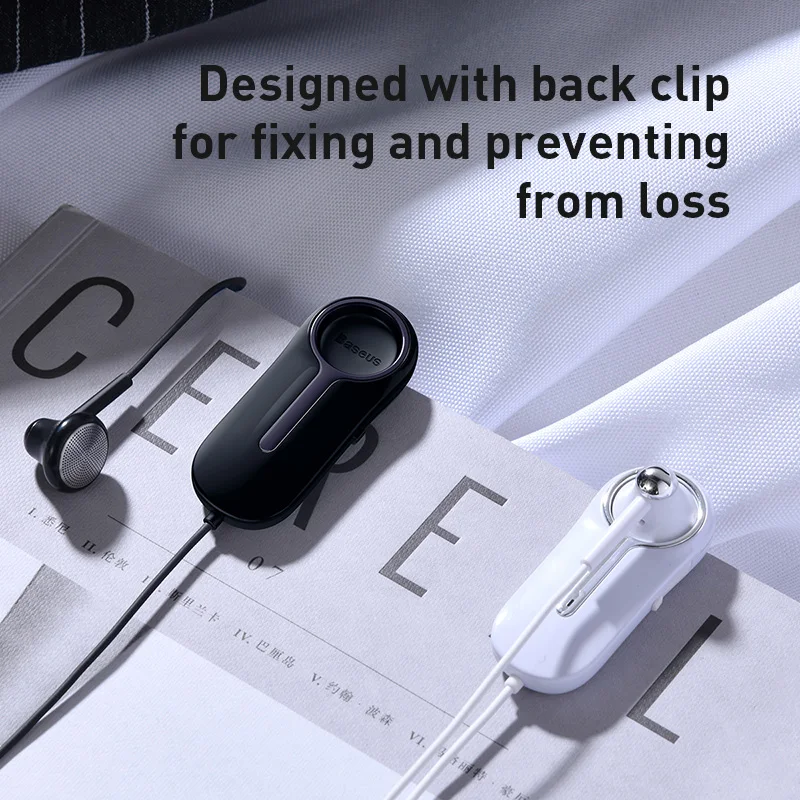  Baseus A06 Drahtlose Kopfhörer Bluetooth Kopfhörer Clip Bluetooth 50 Headset Freisprecheinrichtung 