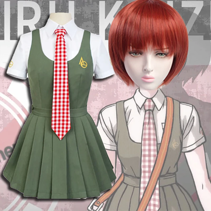 4 шт. вечерние костюмы на Хэллоуин аниме Danganronpa 2 карнавальный костюм Mahiru Koizumi