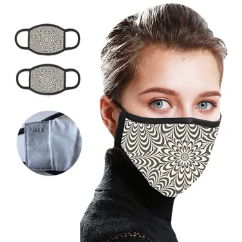 

2pcs None Haze Mouth Health Care Disposable Cotton Face Cover Pm2.5 None Pollution Reusable Unisex Mouth Health Care In Stock