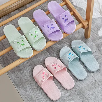 

Unisex Slippers Women Men Shoes Summer Bathroom Slipper Lovers Indoor Sandals YB090M63
