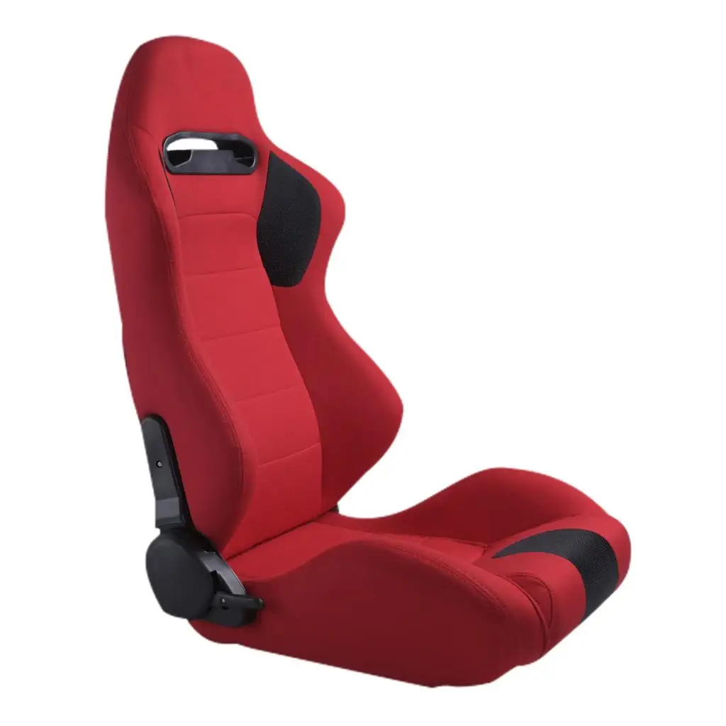  Epman Adjustable Bucket Pvc Driving Simulator Racing Seat Gaming Chair W/Pedal +Shifter Mount JBR10