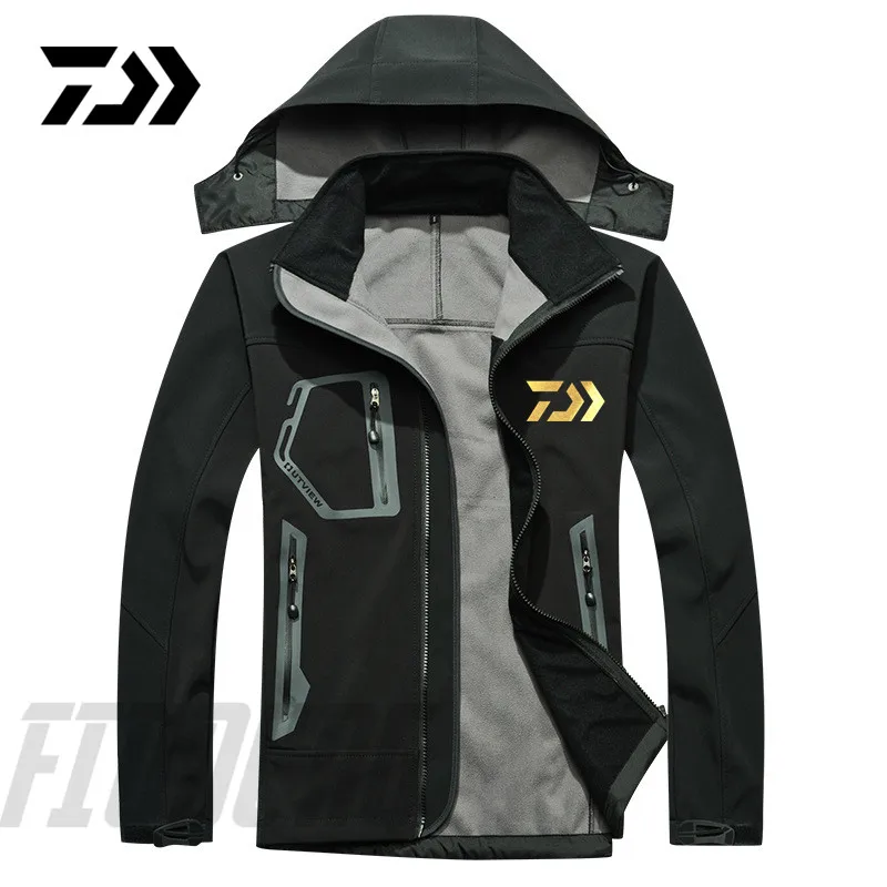 DAIWA DAWA Fishing Clothing Sets Men Breathable Outdoor Sports Windproof Waterproof Clothes Fishing Jacket Clothes Suit