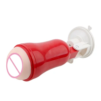 OLO Artificial Vagina Male Glans Stimulate Massager Male Masturbation Cup Real Vagina Sex Toys for Men Adult Products 4