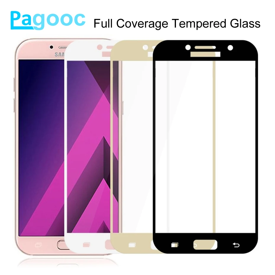 

protective glass on the for Samsung Galaxy A3 A5 A7 2017 2016 J3 J5 J7 2016 2017 S7 Tempered Screen Protector Glass Safety Film