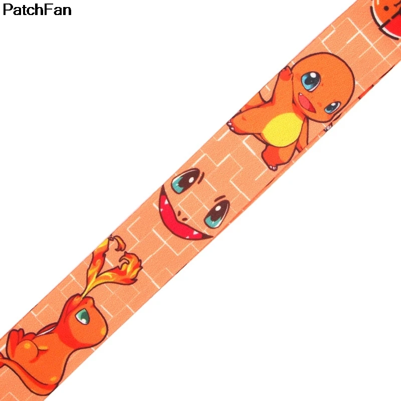 20 шт./лот A2512 Patchfan аниме Pocket Monster Tag ремешок для шеи ремешки для безопасности отрыва для мобильного телефона USB бейдж держатель ключа
