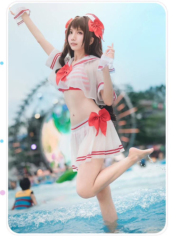 Игра IDOLM@ STER Золушка для девочек Shimamura Uzuki косплей костюм лолита женский купальник Униформа Хэллоуин карнавальные костюмы