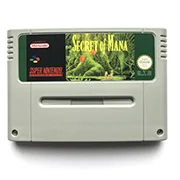 

Secret of Mana 16bit game cartidge for pal console