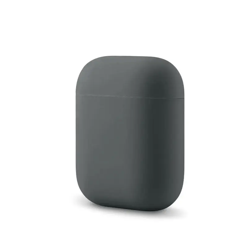 Мягкие силиконовые чехлы для Apple Airpods 1/2, защитные Bluetooth беспроводные наушники, чехлы для Apple Air Pods, зарядная коробка, сумки