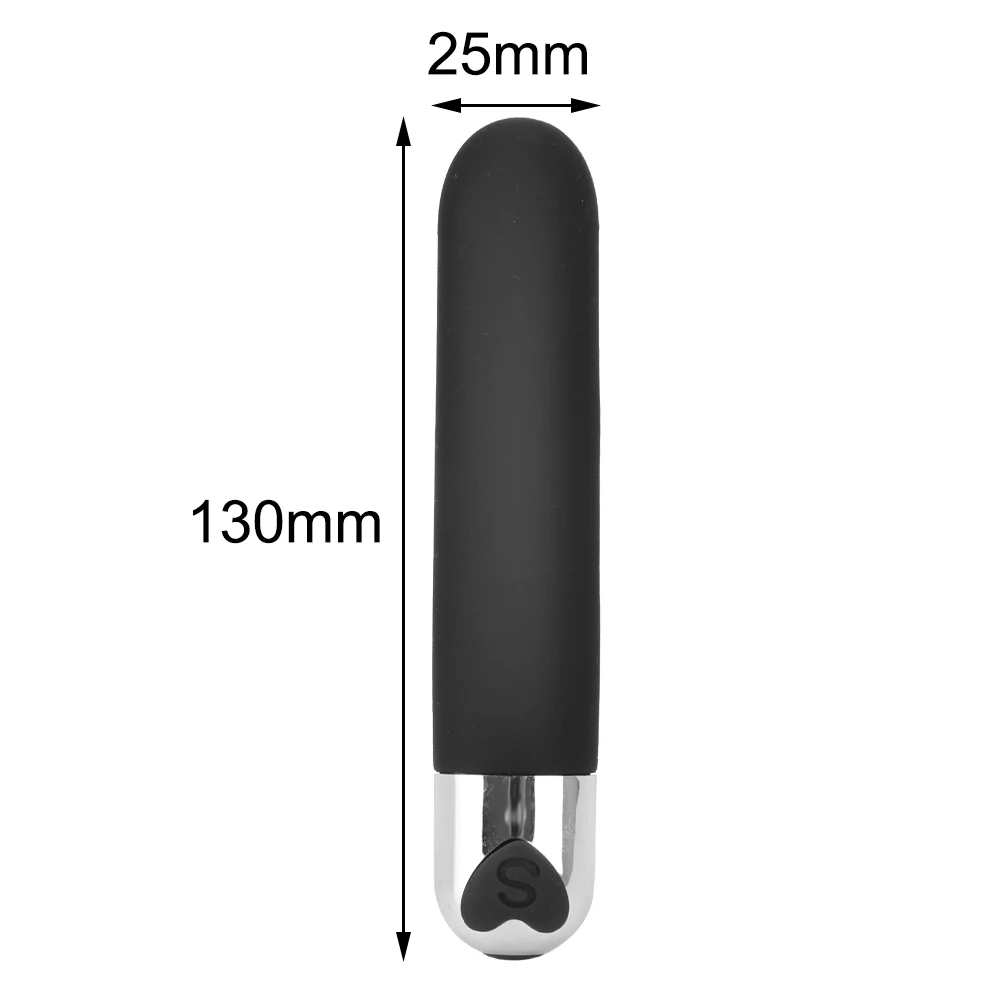 Bullet Vibrator With 10 Modes For Clitoral And G Spot Stimulation_voghion.com