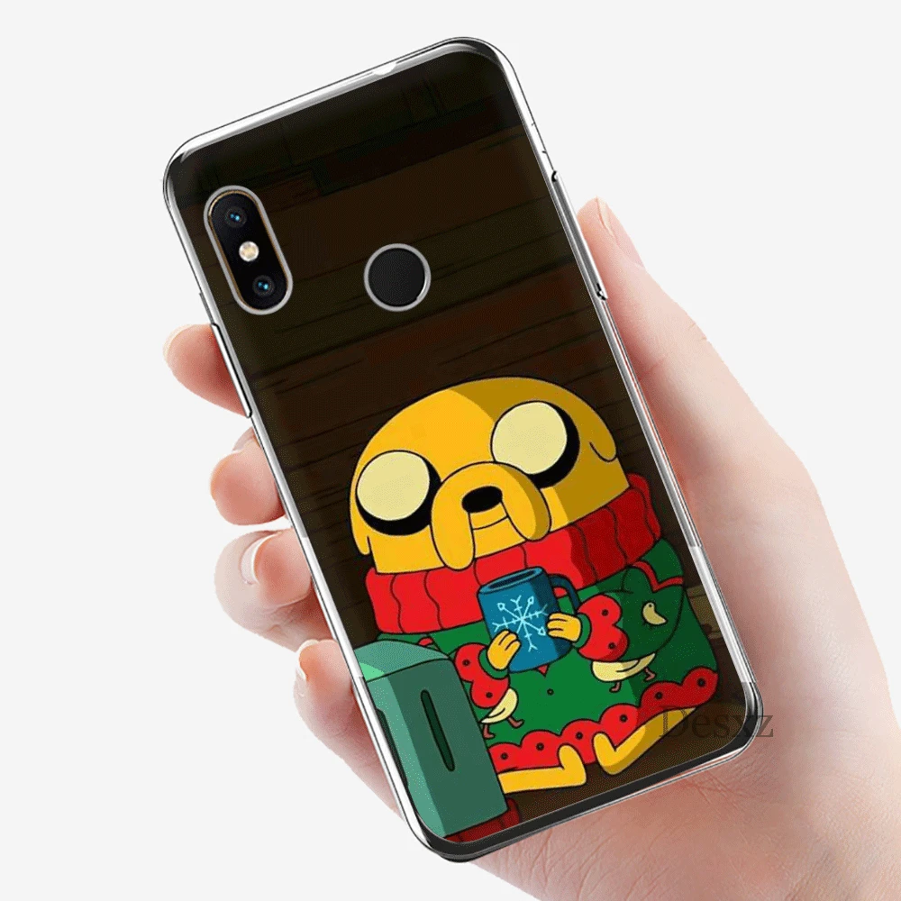 Мобильный чехол для телефона из ТПУ для Xiaomi Redmi Note 4 4X5 5A 6 7 Pro крышка из мультфильма «Время приключений»