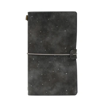 

HOT-Retro Portable Notebook Travel Notebook Loose-Leaf A6 Creative Hand Notebook