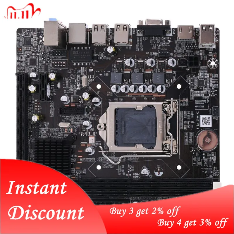 Новая P8H61 M LX3 R2.0 настольная материнская плата H61 Socket LGA 1155 I3 I5 I7 DDR3 16G uATX UEFI BIOS Raddom