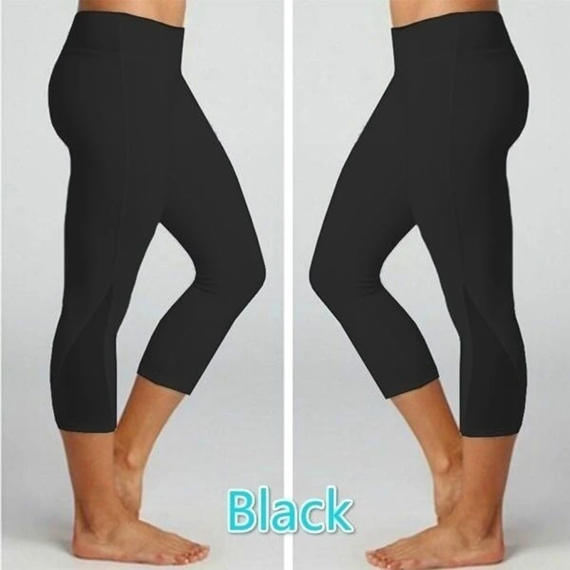 2020 New 6 Colors Fashion Women Mid-waist Fitness Pants Casual Lady Workout  Pants Gym Sports Leggings Solid Sports Pants