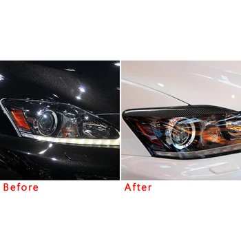 

Lightweight Light Eyebrow Fade&Rush Resistant Carbon Fiber Headlight Eyebrow