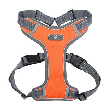 

Pet Vest Harness No Pull Adjustable Outdoor Reflective Soft Chest Strap For Dogs Control Dropship