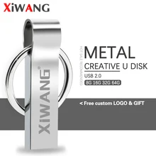 Металлический USB флеш-накопитель 128 Гб 64 ГБ 32 ГБ флеш-карта памяти 8 ГБ 4 ГБ флеш-накопитель 16 Гб usb флеш-накопитель 2,0 флэш-диск бесплатный логотип