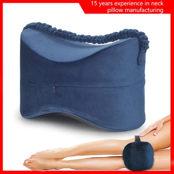 

Memory Foam Knee Pillows Leg Cushions Side Sleeper Body Travel Under Feet Sleeping Gear Sciatica Pain Relief Support Pad Pillow
