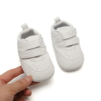 

Fashion Baby Boys Girls Anti-Slip Sneakers Autumn Baby Casual Shoes Toddler Soft Soled Casual PU First walker Shoes 0-12M Hot