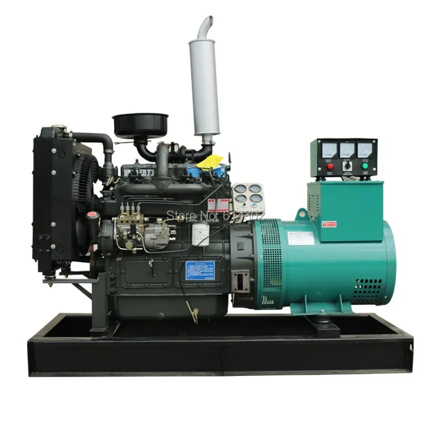 Generator power 40kw/50kva diesel generator/diesel genset with brush alternator for home hotel hospital