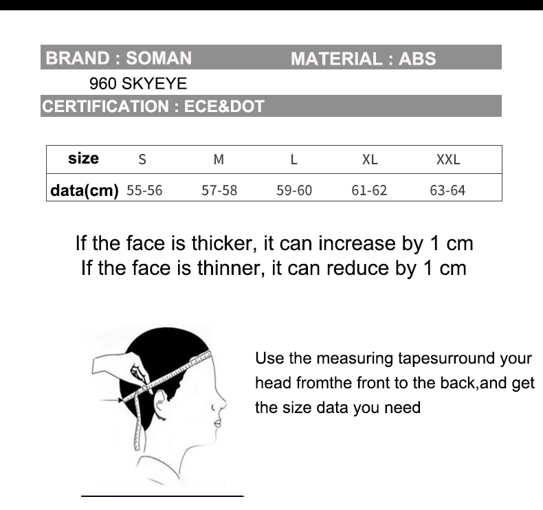 Открытый уличный велосипедный шлем с двойным козырьком Casco Moto Anti-UV гоночный мотоциклетный шлем с рожками Capacete SOMAN 960