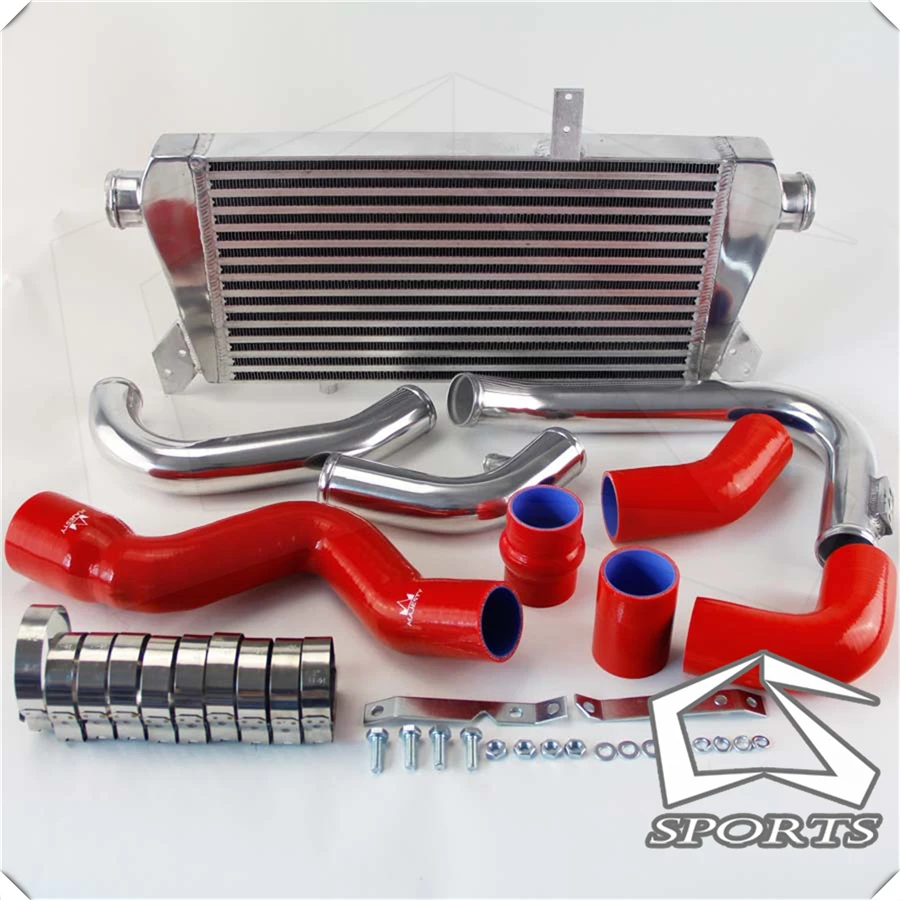 Передний монтажный интеркулер + комплект труб подходит для A * udi 4 1 8 T Turbo B6 Quattro 02
