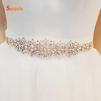 

Heavy Beaded Handmade Bridal Belt 2019 Attractive Women Wedding Dress Accessories Burgundy Satin Sash ceinture robe mariage B27