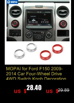 MOAPI внутренние молдинги для Ford F150 2009+ Автомобильный руль декоративная крышка для Ford F150 Raptor 2009- автомобильные аксессуары