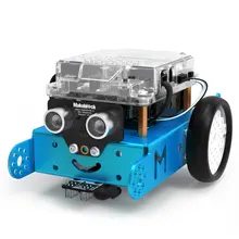 Makeblock mBot DIY Robot Kit, программирование на начальном уровне для детей, образование на стволе.(Синий, версия Bluetooth