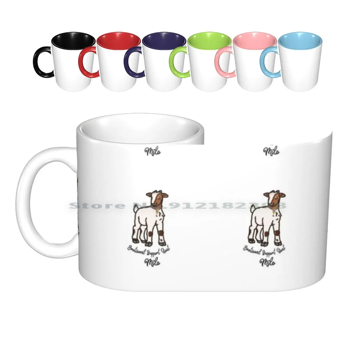 Milo The Goat - Shadow And Bone Fanart Tazze In Ceramica Tazze Da Caffè Tazza Da Tè Al Latte Milo Shadow And Bone Grishaverse Darkling Grisha