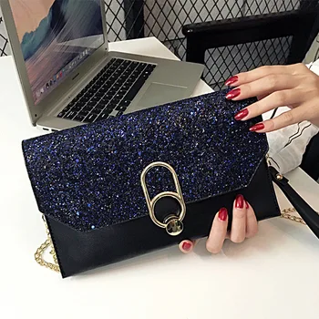 

2020 New Envelope Women's Bag Handbag Messenger Bag Korean Style Personality Fashion Wild Temperament Clutch Woman