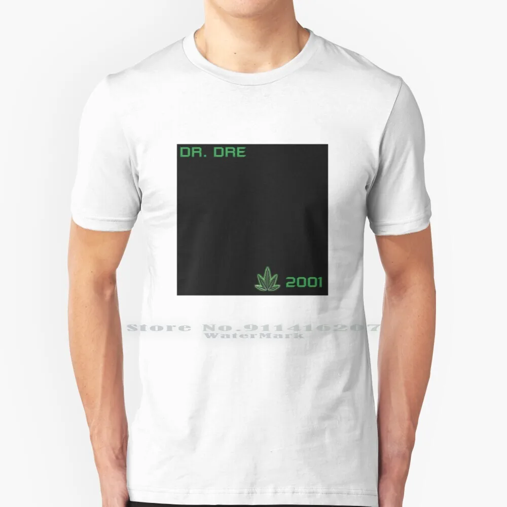 Dr Dre-2001 Album Cover Art T Shirt Cotton 6Xl Classic Cool Vintage Retro Music Album Cover Andre Romelle Young Dr Dre American