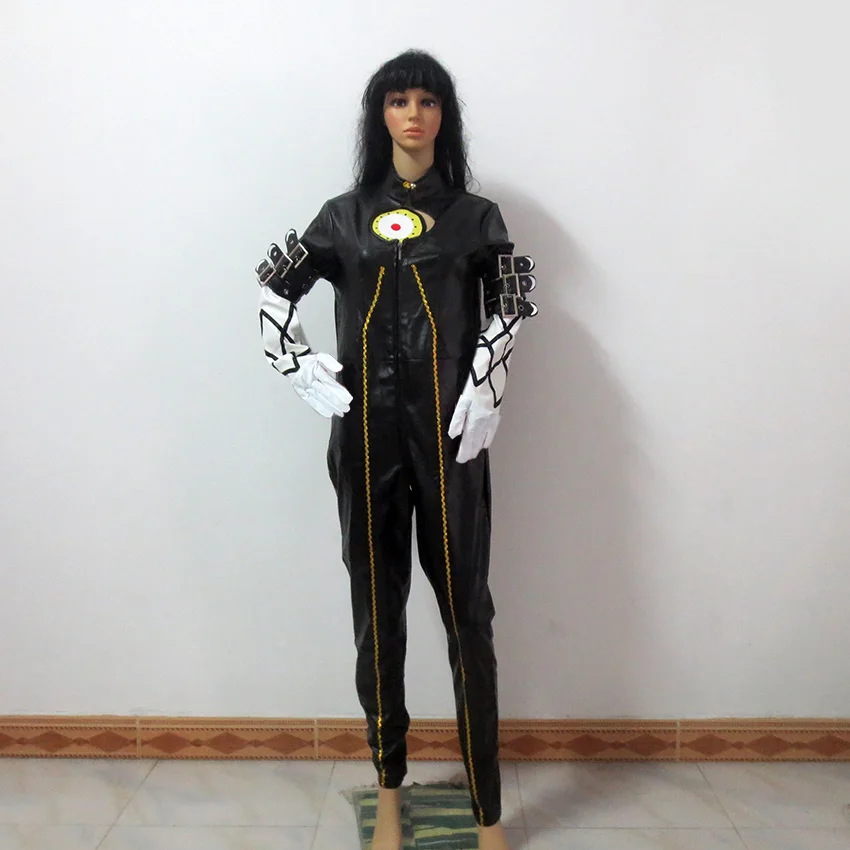 Bayonetta/черный комбинезон для девочек маскарадный костюм Униформа на Хэллоуин