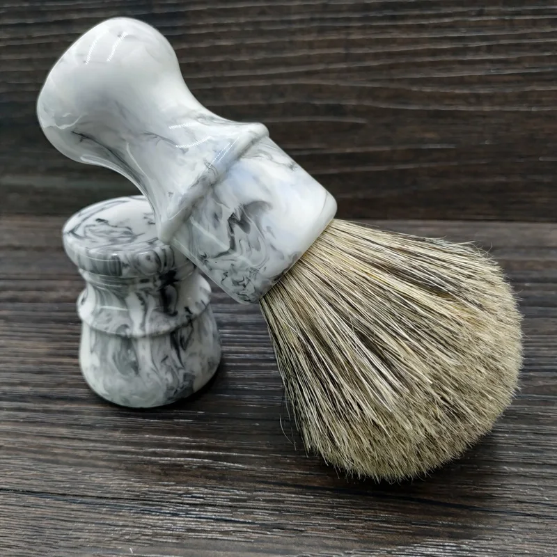 Ds 26mm Shaving Brush With Boar Bristle Mixed Badger Hair Knot And