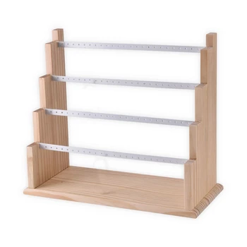 

Jewelry Display Tray Pendant Earrings Rings Display Blocks Solid Wood Jewelry Display Holder