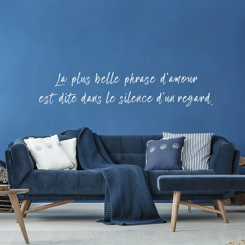Stickers La Plus Belle Phrase D Amour Vinyl Wall Art Decal Living Room Wall Decor Poster Love Quote Wall Decor House Decoration Wall Stickers Aliexpress