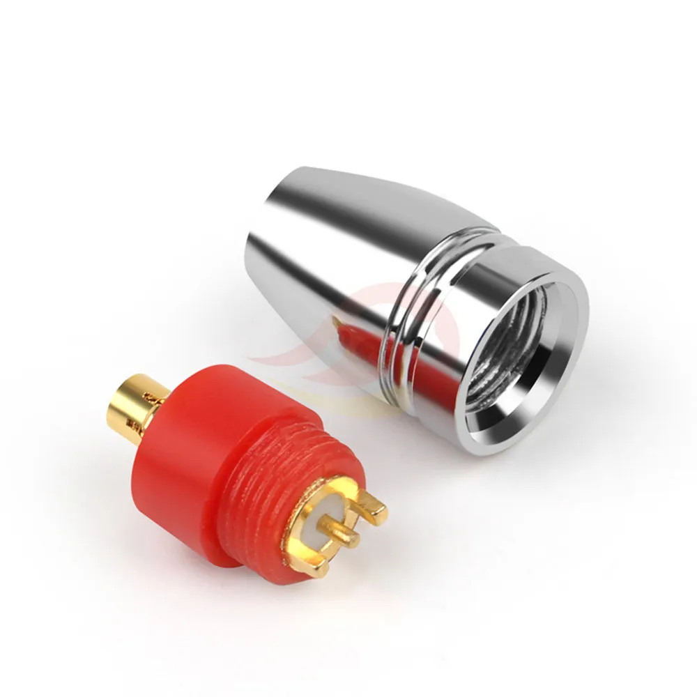 Jack Earphone Pins For Sony IER M7 IER M9 IER Z1R LN006467 Hifi Headset Audio Plug Copper Headphone Adapter DIYSilver Black