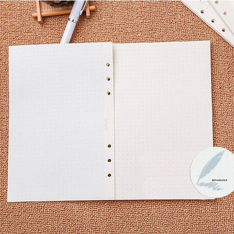 A5 A6 Доулинг Бумага спираль Тетрадь наполнитель для Filofax Диарио планировщик 2021 с