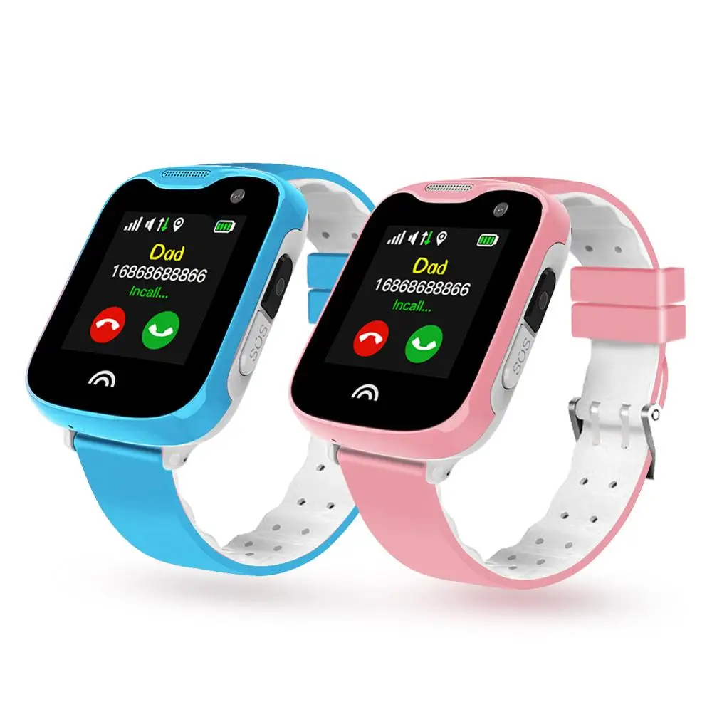 

Kids GPS Smart Phone Watch 1.33'' Touch-screen Waterproof Smart Watch WIFI Real-time Position Monitor Remote Photograph for Kids