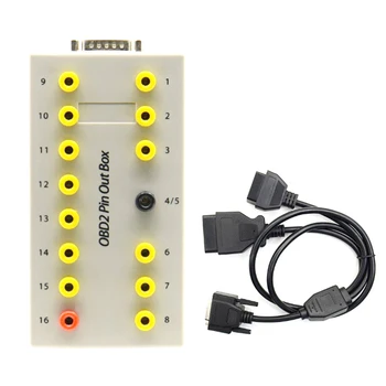 

Protocol Detector Manual Time Saving Breakout Box Tools Car OBD2 Connector 16Pin Diagnostic Auto Accessories Repair Tester