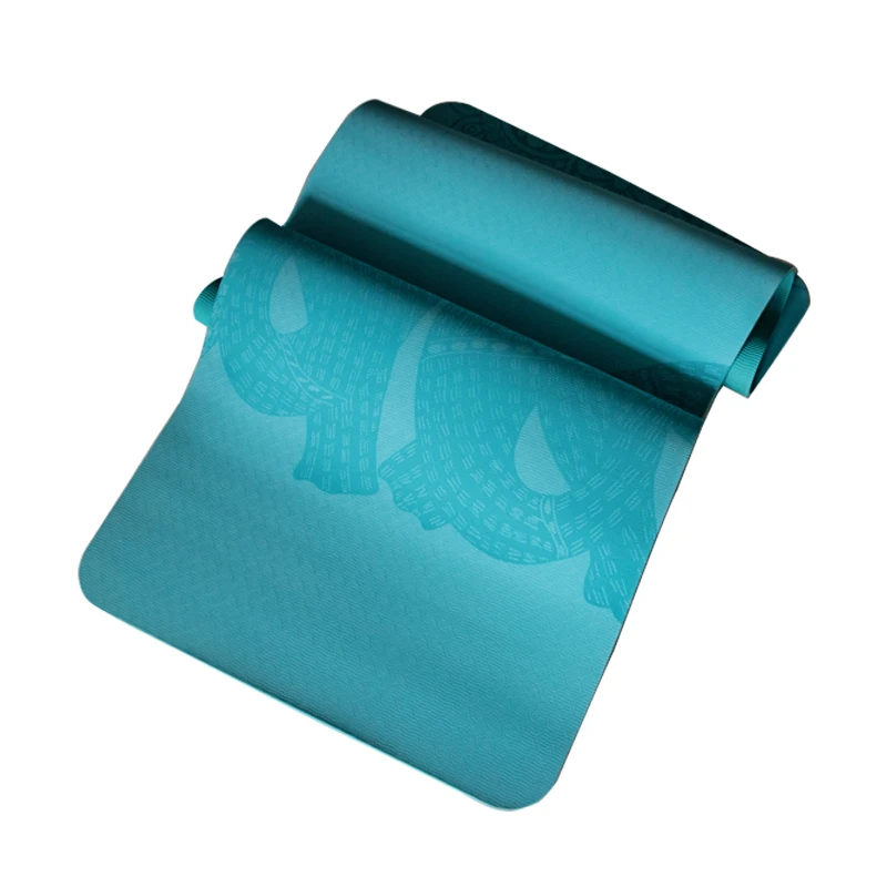 TPE Yoga Mat Laser engraving Anti-Slip Odorless Pilates Fitness Exercise Gym Sports Yoga Pad 1830*610*6MM For Beginner With Gift TPE Yoga Mat Laser engraving Anti-Slip Odorless Pilates Fitness Exercise Gym Sports Yoga Pad 1830*610*6MM For Beginner With Gift