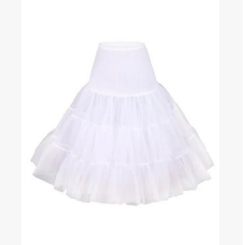 Короткие Jupon Fille винтажные женские юбки 50s кринолиновые юбки-пачки кринолиновые нижние юбки enagua vestido corto CQ042