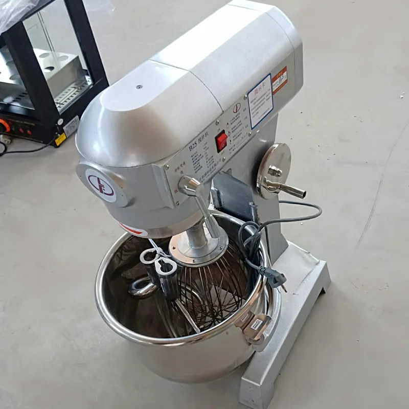 Commercial Manual Stainless Steel Electric Planet Food Bread Cake Spiral Dough Mixer Machine
