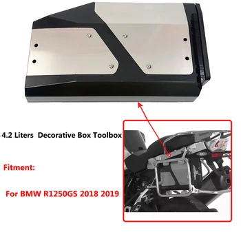

For BMW R1250GS 2018 2019 4.2 Liters Tool Box Decorative Box Toolbox Waterproof Suitable for BMW side bracket 2018 2019 R1250GS