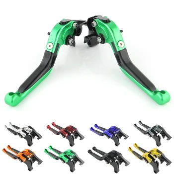

Motorcycle CNC Foldable Brake Clutch Levers For Kawasaki ZXR400 Ninja 400R 500R ER-5 GPZ500S KLE500 Zephyr 550 ZZR600 Versys 650
