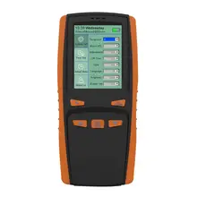 Analisador de ozônio portátil o3 ozônio detector de gás sensor inteligente ozônio medidor r9uc