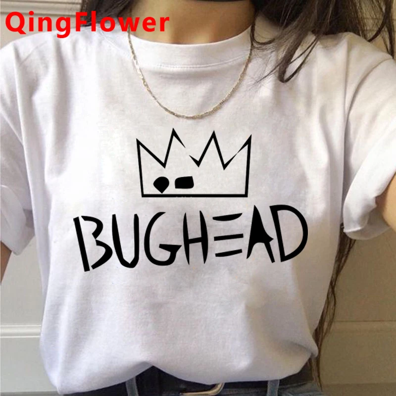Riverdale Southside Serpents Harajuku T Shirt Women Ullzang Snake Print Summer T-shirt Funny Cartoon Tshirt 90s Top Tees Female