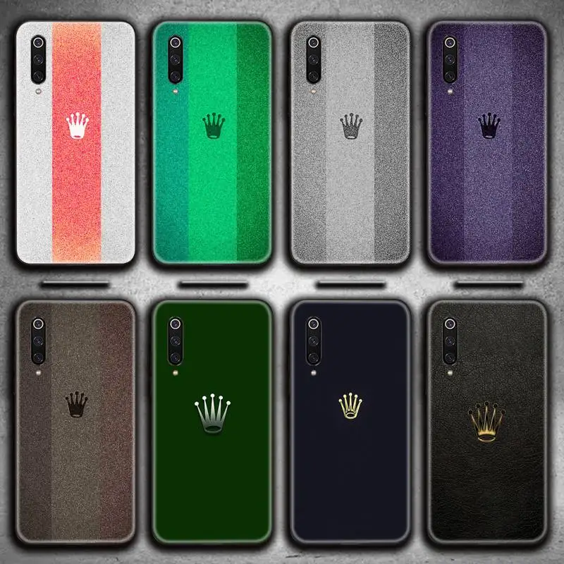 

Rolex Logo Phone Case for Xiaomi Mi Note 10 Lite Mi 9T Pro xiaomi 10 10 CC9 Pro