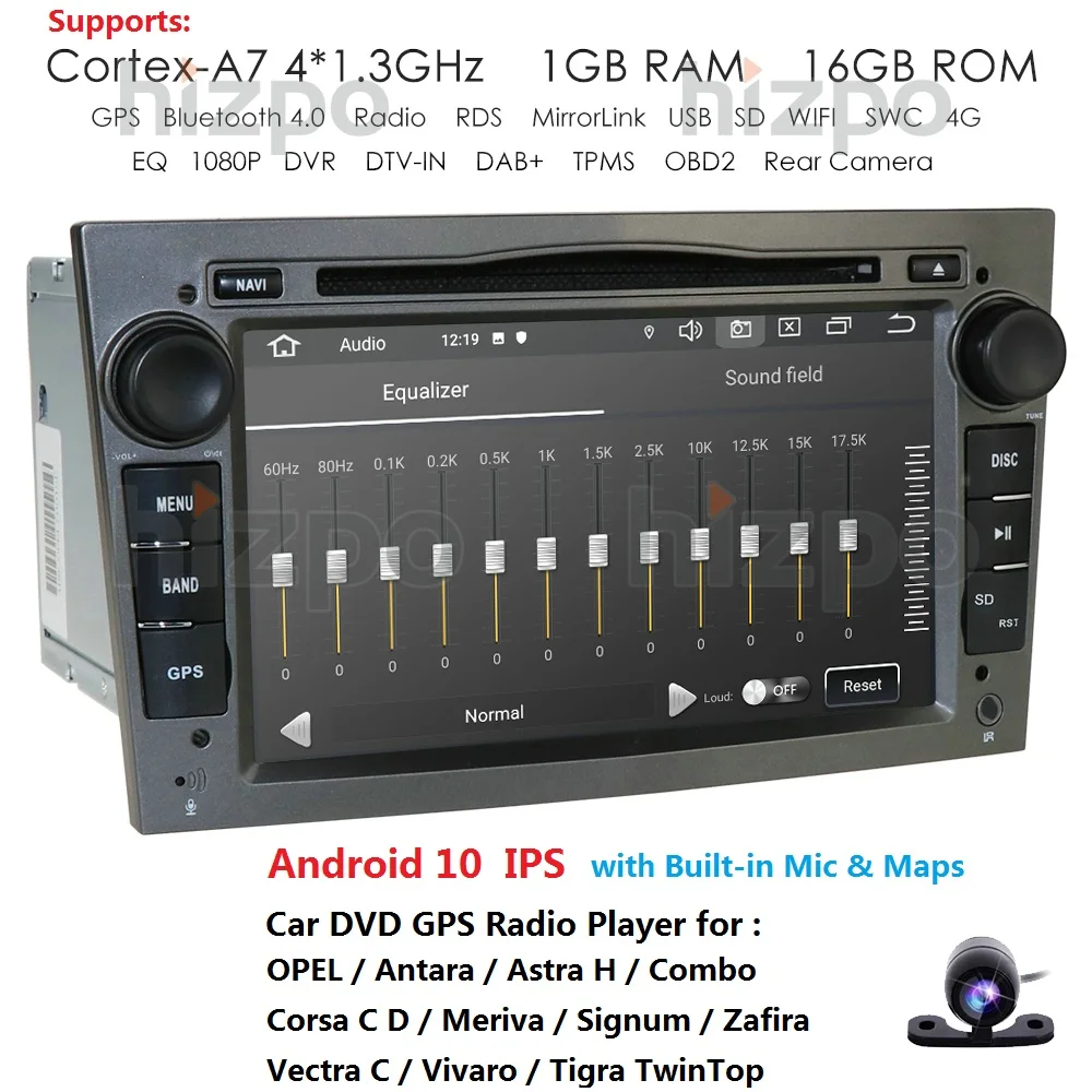 Автомобильный GPS-навигатор 2DIN IPS Android для opel Vauxhall Astra H G J Vectra Antara Zafira Corsa Vivaro Meriva Veda
