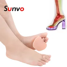 Подушечки для стопы для женщин, обувь на высоком каблуке, стельки для ухода за ногами, стелька из силиконового геля, облегчающая боль, Прямая поставка